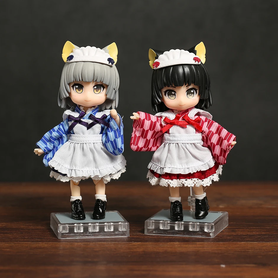 

Catgirl Maid Yuki Sakura Real Clothes 1/10 Scale Action Figure Model Toy Collectible Doll Gift