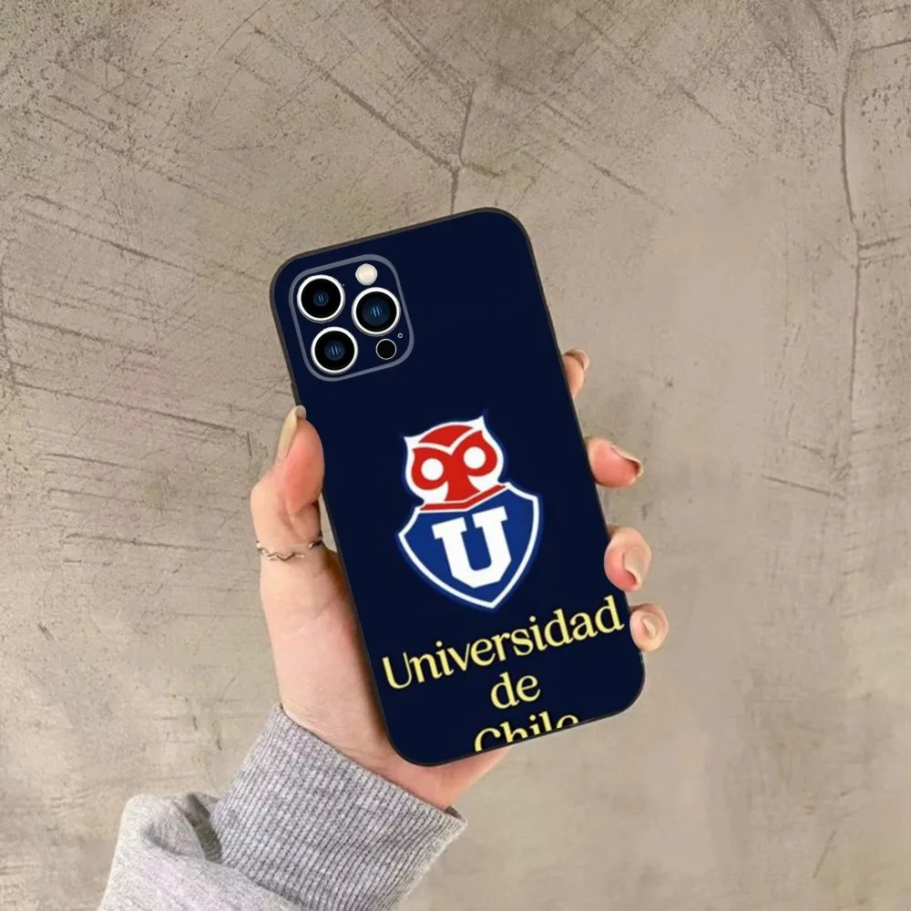 Чехол для телефона с логотипом Чили U-University iPhone 16 15 14 13 12 11 Plus Pro Max XS X XR SE Mini 8 7 мягкий