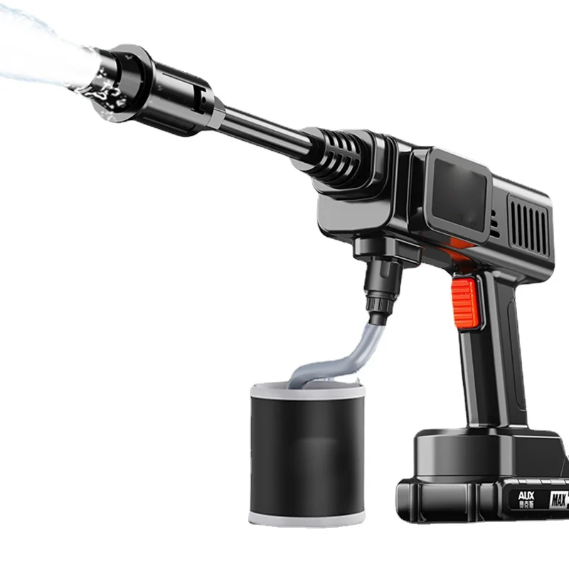 Беспроводная автомойка высокого давления 120 Вт портативный мощный генератор