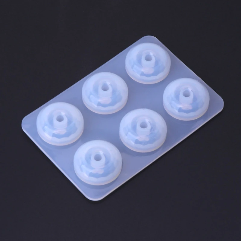

Beads Round Beads Rhombus Mold DIY Jewelry Tool Silicone Mold with Hole DIY Supplies Necessary Home Ornaments Drop Shipping