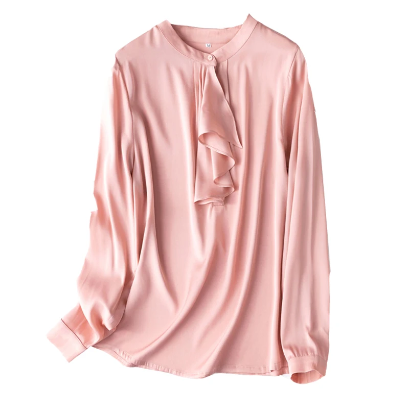 19Мм легкая роскошная текстура 93% натуральный шелкопряд эластичный двойной