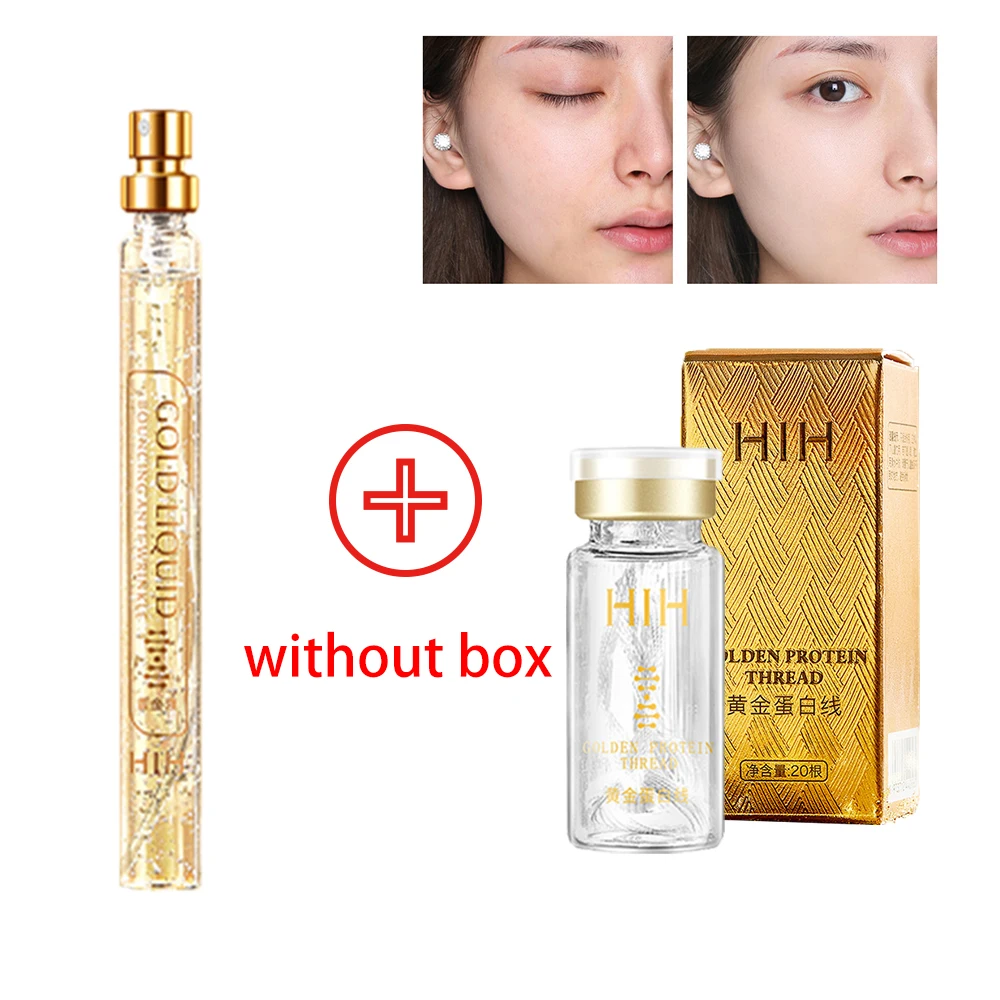 

Remove Essence Peptide Serum Absored Lines Wrinkle Eye Improve Fine Lines Dark Filler Thread Bauty Anti Aging Lifting Face