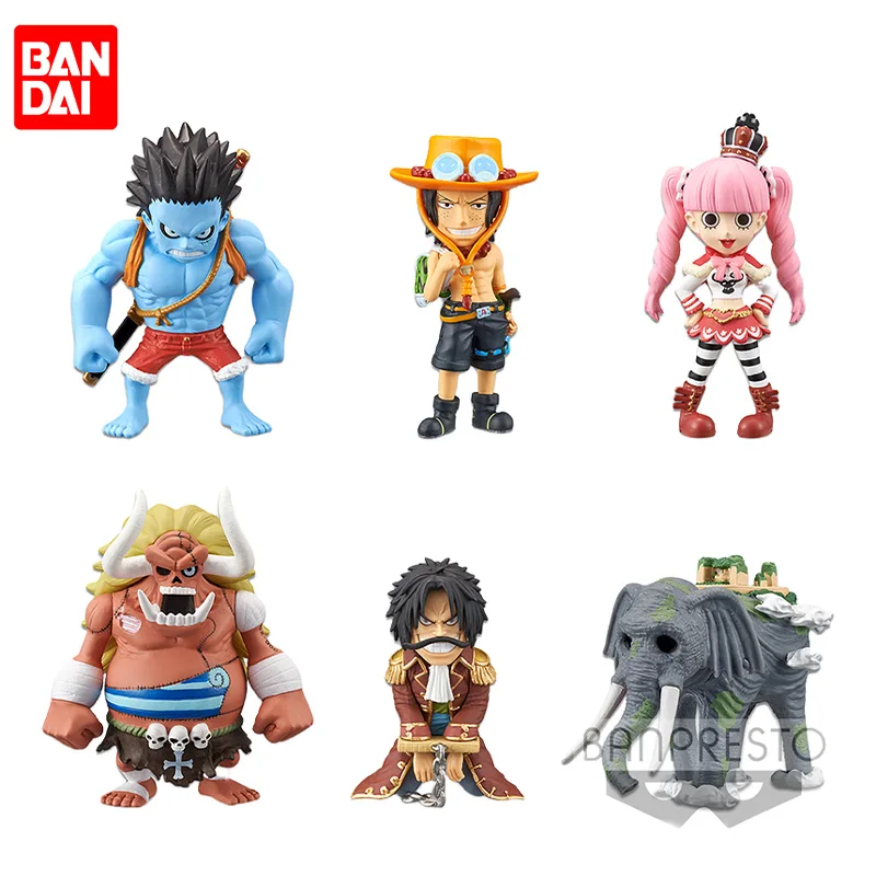 

6 шт./набор, фигурки героев аниме WCF vol.1 vol.2 Luffy Ace Roger Zunesha