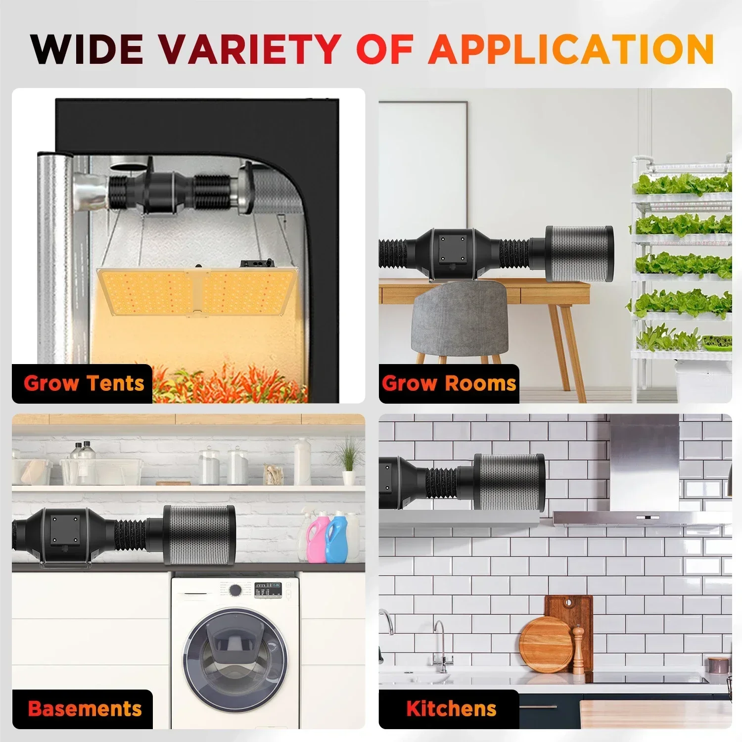 Заводская цена 6-дюймовый скоростной Электрический переменный ток встроенный