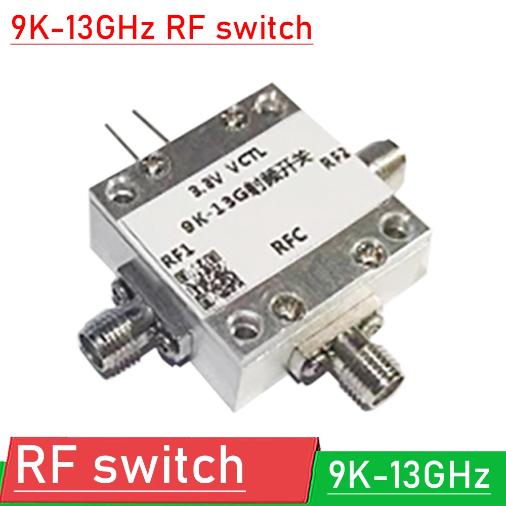

9K-13GHz RF switch SPDT microwave switch Control signal conversion 433M 868M 900M 1.5G 2.4G 5.2G 5.8G 10G Ham Radio Amplifier