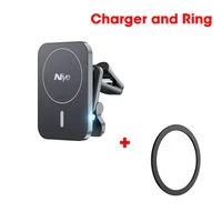 15w car wireless chargers for iphone 13 12 pro max mini air vent stand phone holder fast charging station qi charger