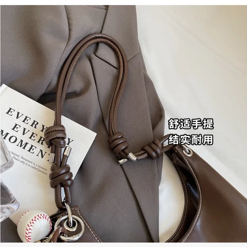 Сумка-тоут в стиле ретро зима 2024 сетчатая простая и модная женская сумка на одно