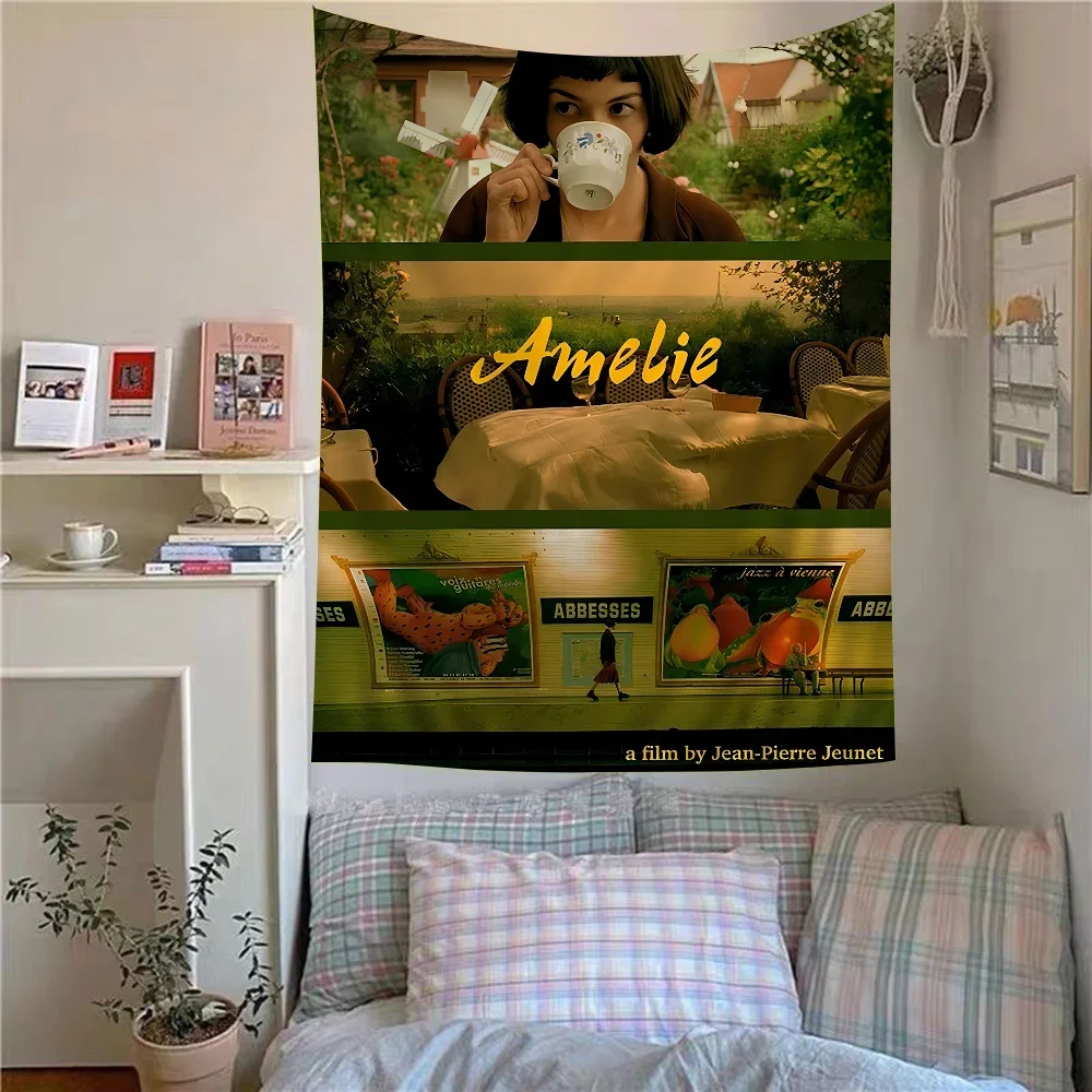 Amelie классический фильм DIY настенный гобелен подвесной Таро хиппи настенные