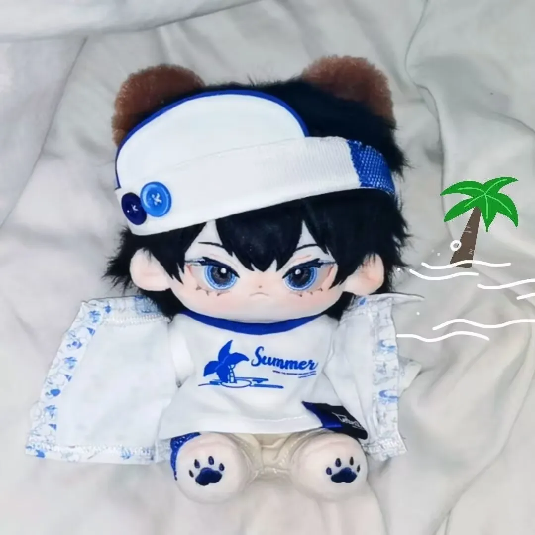 

New Anime Haikyuu Tobio Kageyama Game Plush Doll Cotton Body 20cm Cosplay Dress Up Clothes Dolls Plushie Pillow Xmas Gift