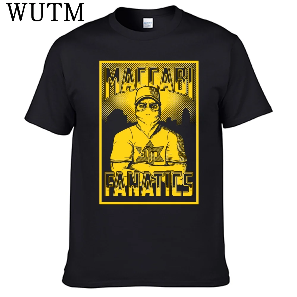 Фото Новая мужская футболка Maccabi Fanatics из 100% хлопка №3