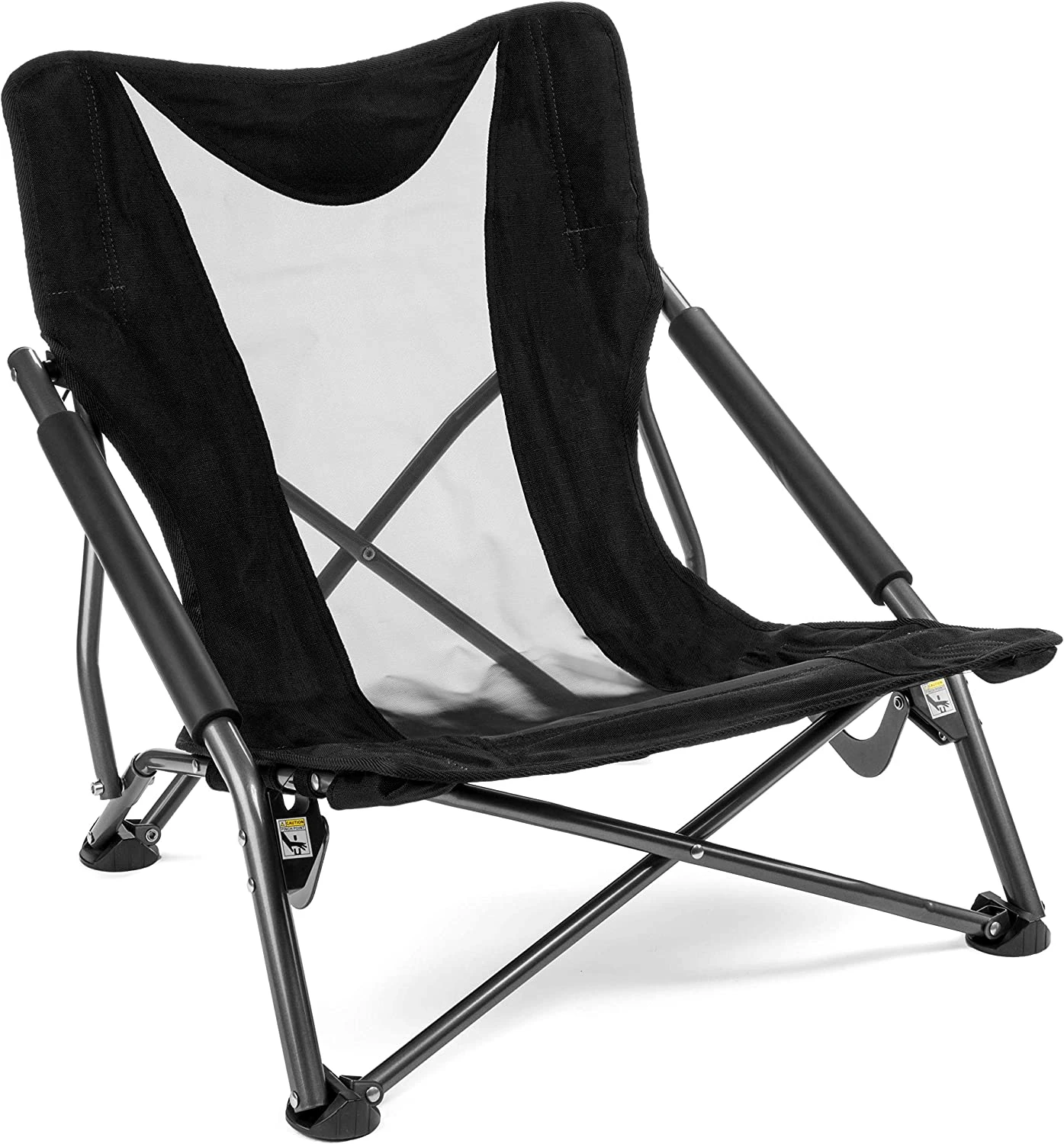 

Camping Chair - Low Profile Folding Chair for Camping, Beach, Picnic, Barbeques, Sporting Event with Carry Bag