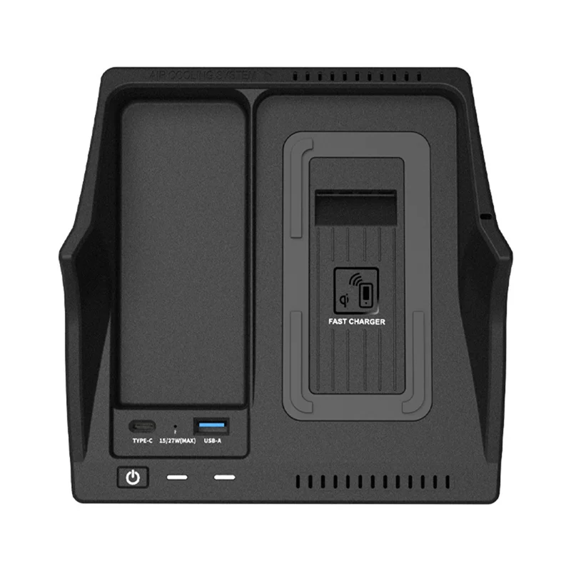 

Car QI Wireless Charger for Honda Civic 2022 Mobile Phone Fast Charging 27W Wire Charging Plate