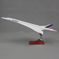 50cm 1125 scale plane concorde air france british airline air force one model airplane toy resin airframe aircraft gift display