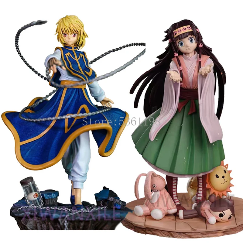 33 см Hunter x Аниме Фигурка Kurapika/Alluka Zoldyck экшн-фигурка Гон Фрикс/Killua фигурка модель