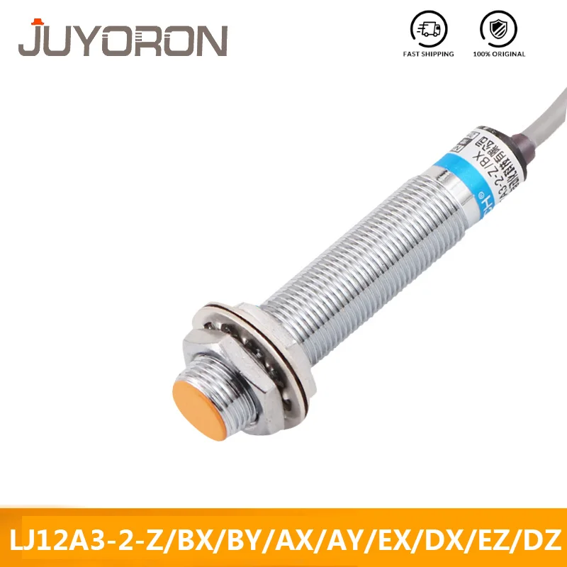 

10pcs LJ12A3-2-Z/BX/BY/AX/AY/EX/DX/EZ/DZ Proximity Switch Inductive Metal Sensor Switch M12 3-Wire 300mA DC 6~36V