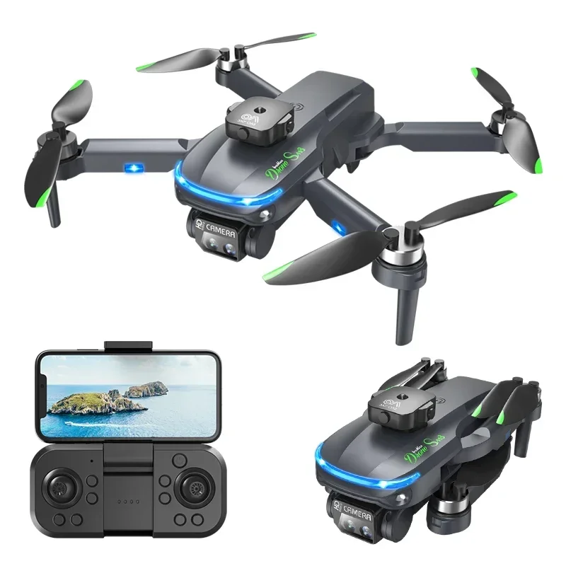 

HJ S118 8K HD Optical Flow Dron Camera Professional Obstacle Avoidance Drone GPS Four Rotor Helicopter RC Wifi FPV ToyToy