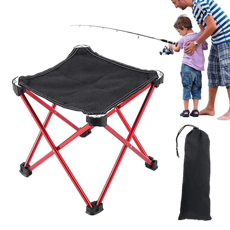 

Camping Foot Stool Camping Foot Chair Collapsible Outdoor Fishing Stool Travel Folding Camping Chair For Fishing Walking Outdoor
