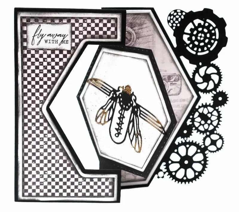 Металлические пресс-формы для скрапбукинга &quotБабочка&quot