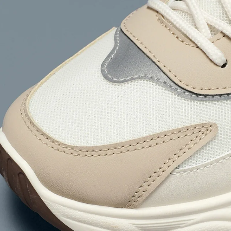 Кроссовки мужские летние на платформе дышащие износостойкие Нескользящие