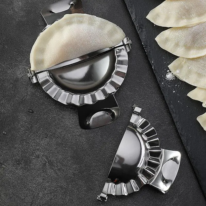 Изготовитель пельменей из нержавеющей стали портативная ручная моющаяся форма