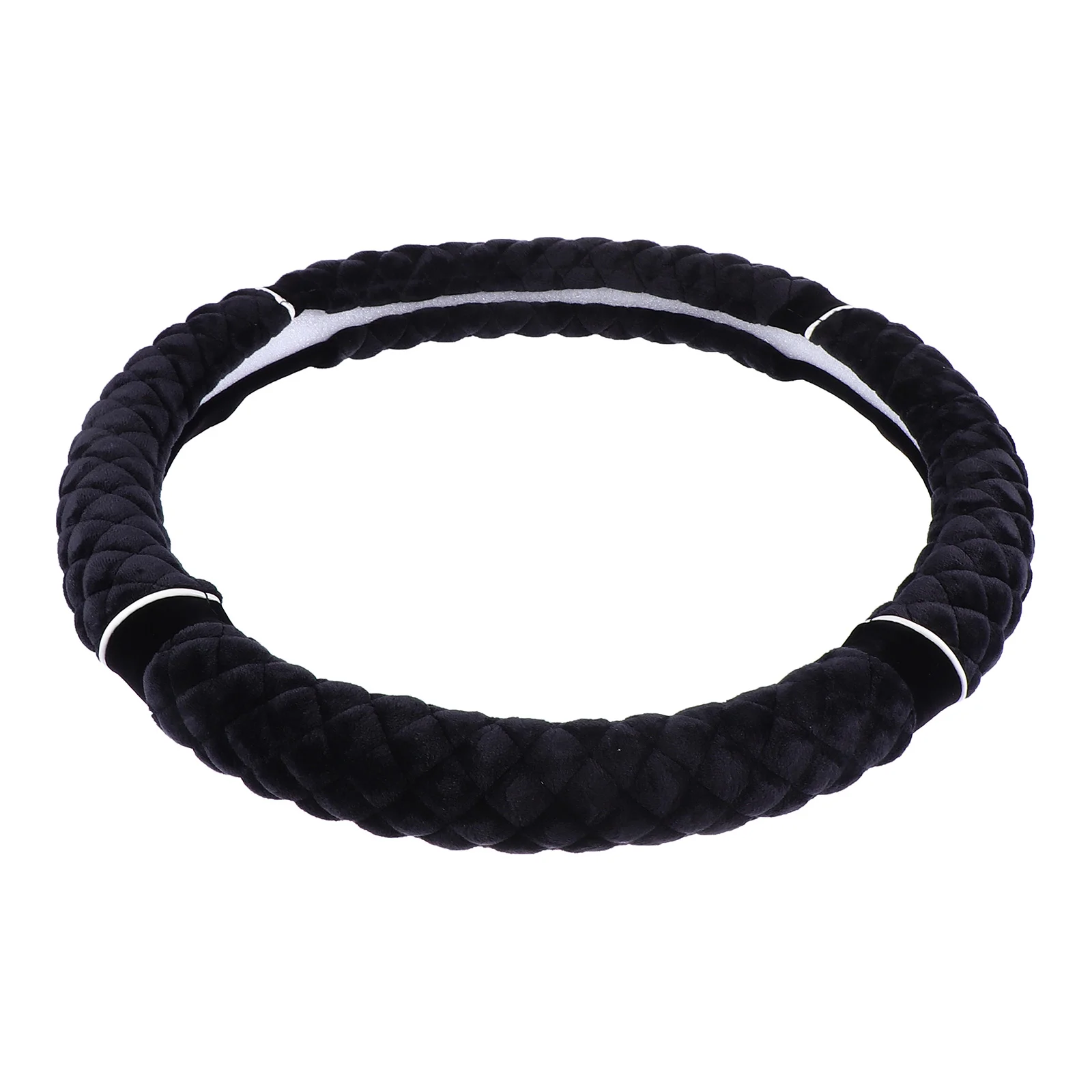 

Winter Nonslip Car Steering Wheel Cover Warm Plush Steering Wheel Covers