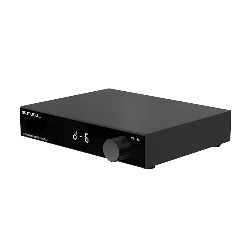 SMSL D-6 декодер двойной Ak4493s поддержка DSD512 PCM 768 кГц/32 бит D6 DAC Bluetooth 5 1 SBC/AAC/APTX HD/LDAC с