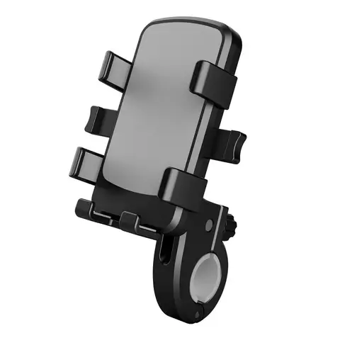 Крепление для телефона на руль велосипеда сотового телефона вращающийся на 360 градусов Универсальный крепеж для сотового телефона Регулируемый зажим для телефона на скутер