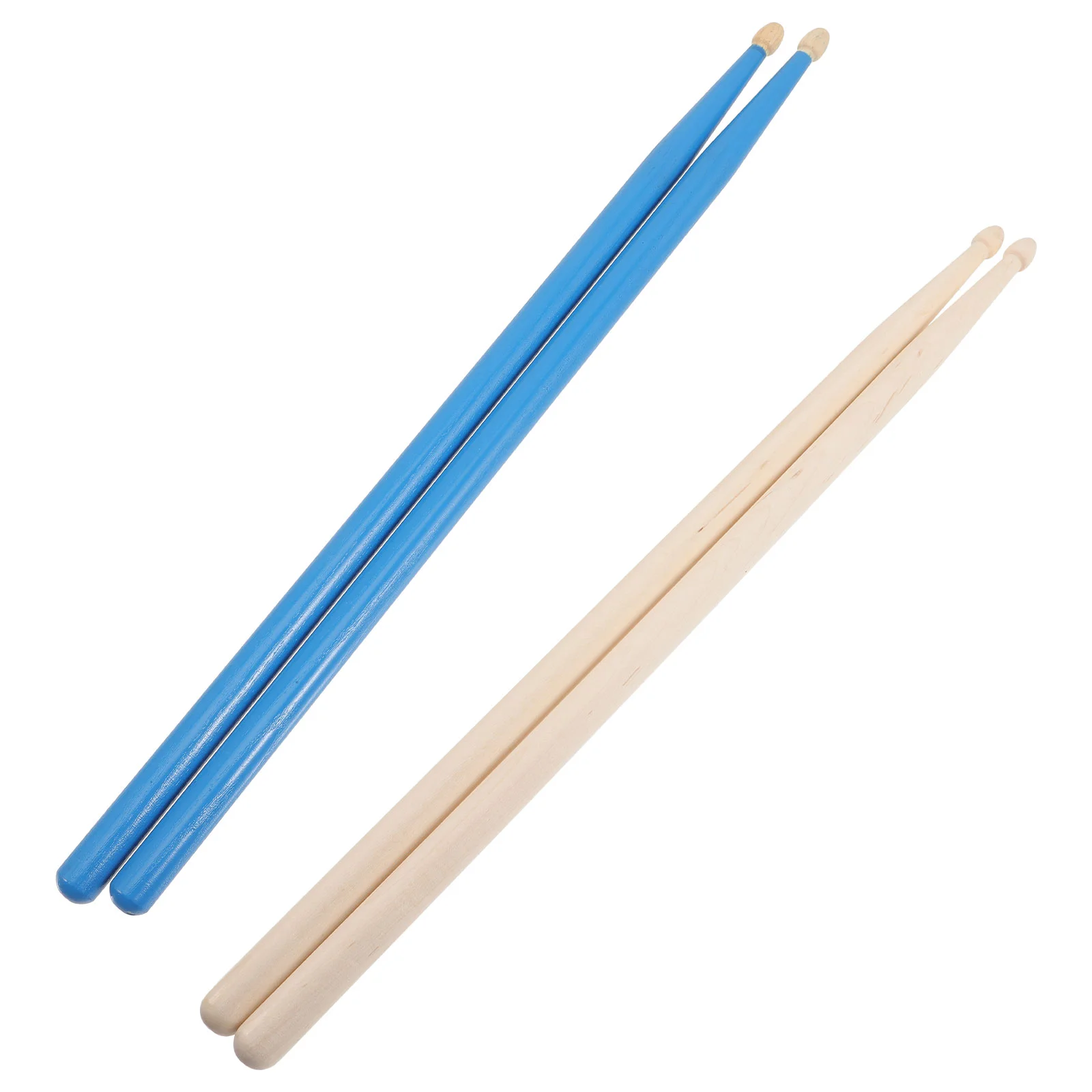 

2 Pairs of Drum Sticks Wooden 5A Drum Sticks Drum Accessories Percussion Drumsticks