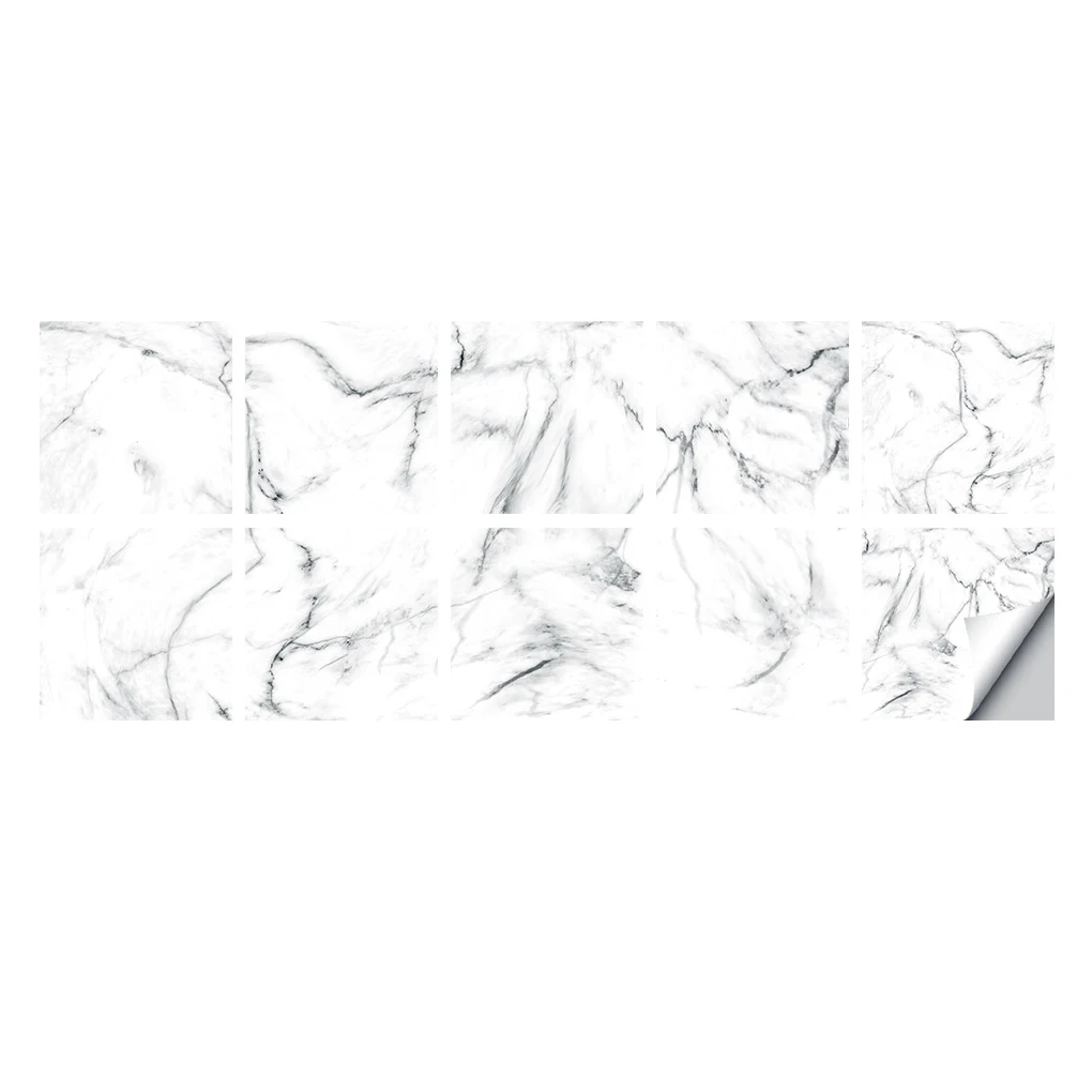 

10piece Floor Tile Stickers - Floors Brand New Look With Ease And Strong Adhesive Is Stable MZ-2-353 30cmX30cm
