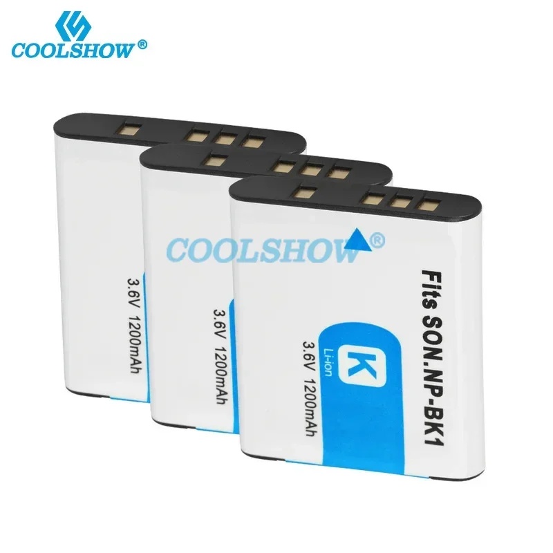 NP-BK1 NP BK1 Аккумулятор для SONY Cyber-shot S750 S780 S950 S980 W180 W190 W370 MHS-PM1 CM5 NPBK1 1200 мАч Аккумуляторы