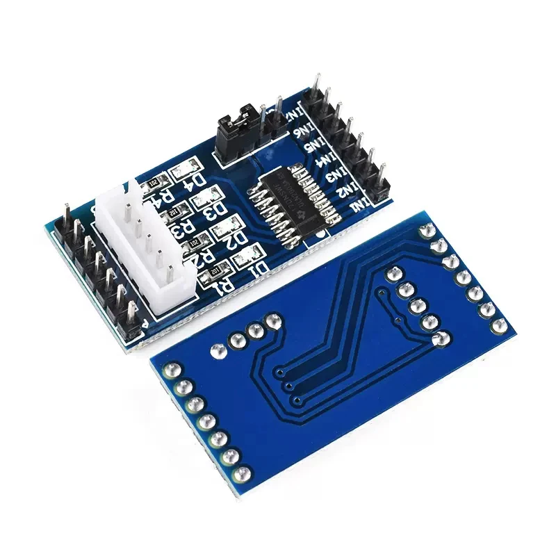 1 лот 28BYJ-48-5V 4-фазный шаговый двигатель + плата драйвера ULN2003 для Arduino 1x