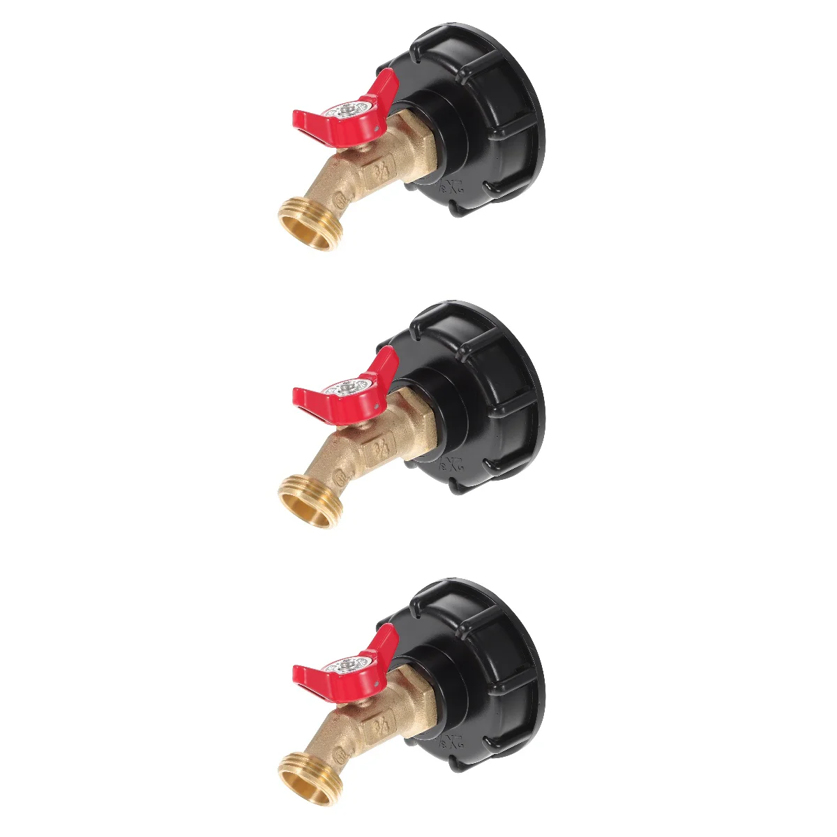 

3pcs IBC Tote Adapter With 3/4 Inch IBC Tank IBC Tote Tank Water Adapter