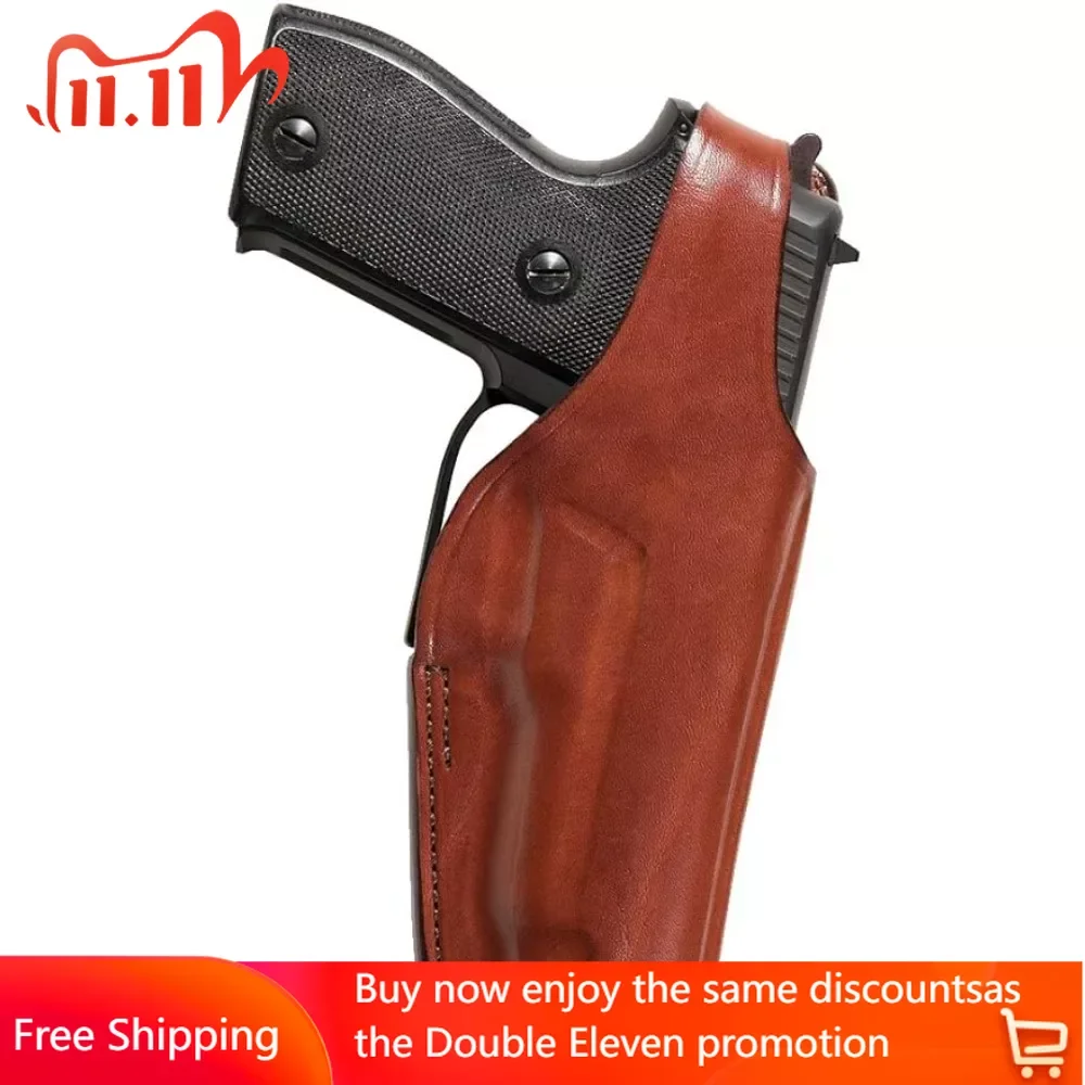 

Кожаная пряжка для большого пальца 19L чехол-Glock 19/23 (загар) с высокой гибкостью, обеспечивая максимальный комфорт и маскировку