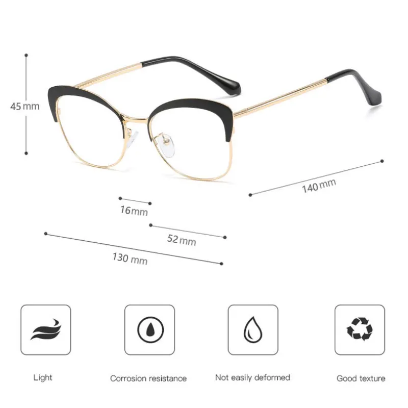 Очки женские с защитой от голубого света и царапин