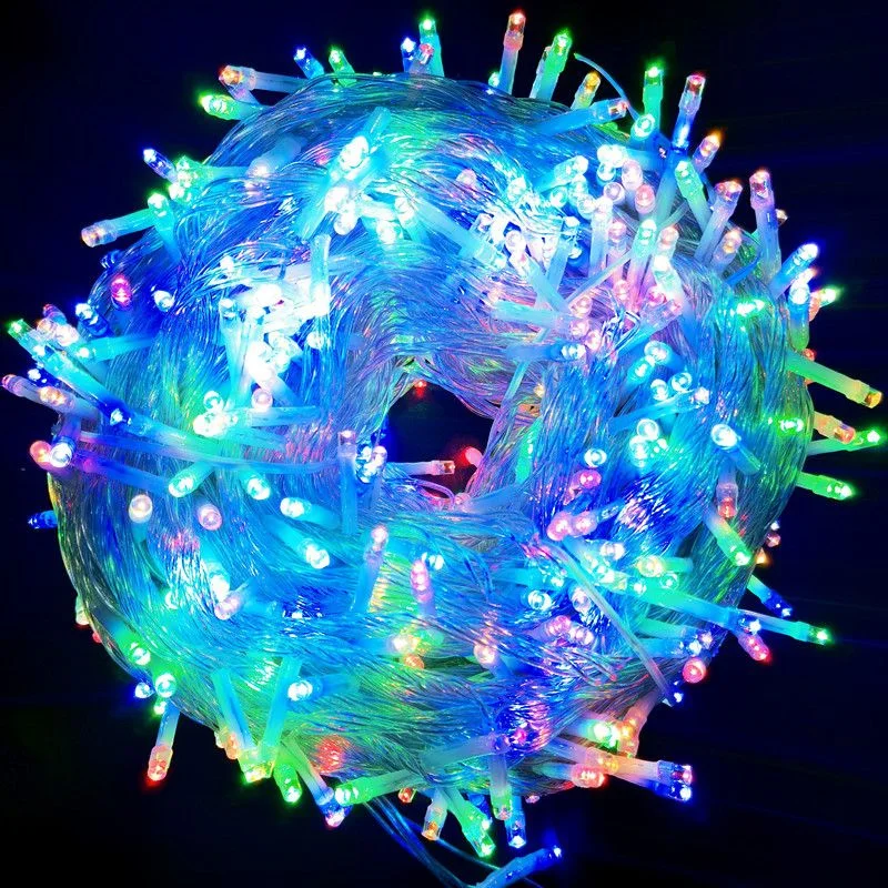 

10m 20m 30m 50m 100m Fairy Lights Waterproof LED String Lights Plug In Lights Christmas Party Decoration Twinkle Star Lamp Bead