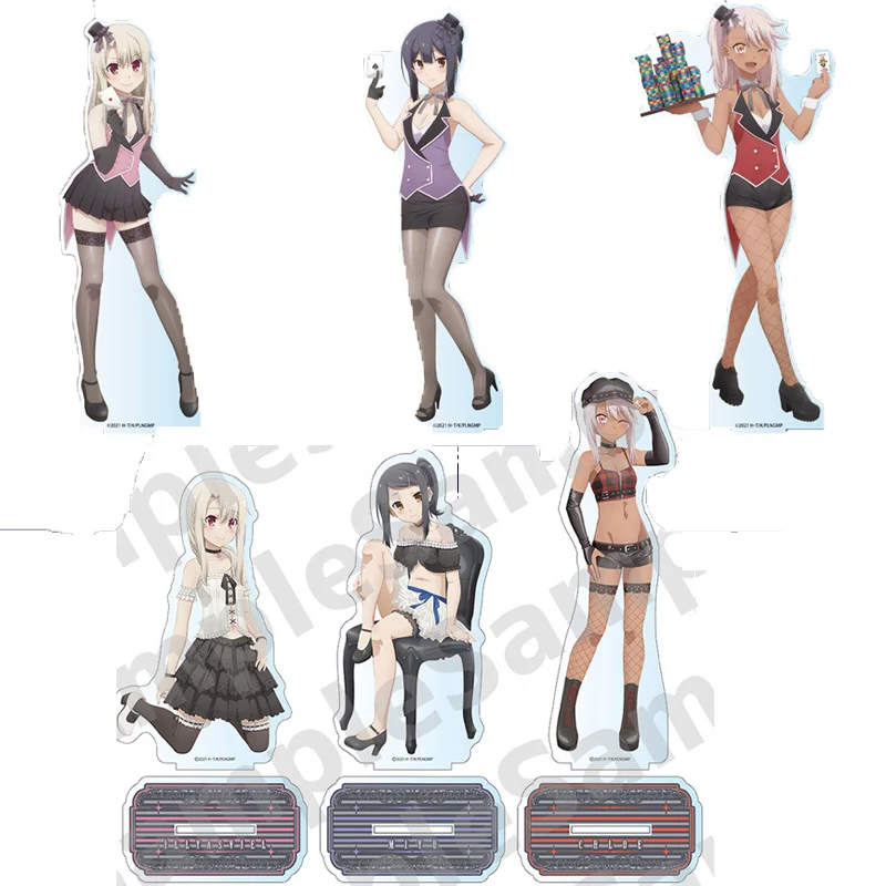 

Аниме Fate/kaleid liner illyasвиль фон Айнцберн Sakatsuki Miyu казино девушка акриловая фигурка стенд модель Косплей стол игрушка Keychian