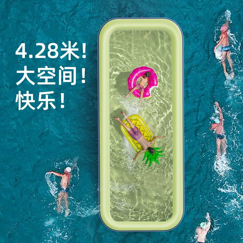 

Electric Inflatable Swimming Pool PVC Square Home Folding Outdoor Children's Home Adult Swimming Pool Children's Paddling Pool