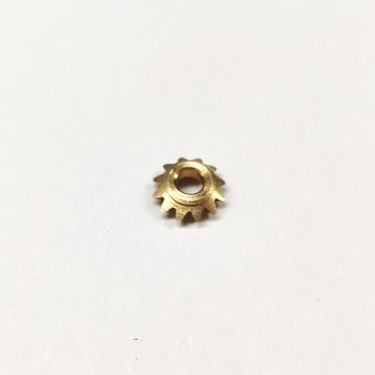 Фото Металлическая коническая шестерня из латуни 0.4M 12T 2MM, шаг 0.5MM, 90-градусный прямой угол, для DIY-моделей №2