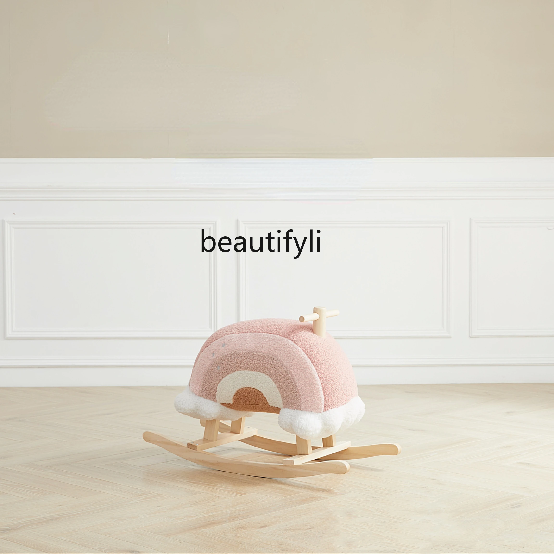 

Розовая Милая Радужная лошадка-качалка GY, лошадка-качалка с облаком, лошадка-качалка, детская игрушка, подарок, реквизит для фотосъемки