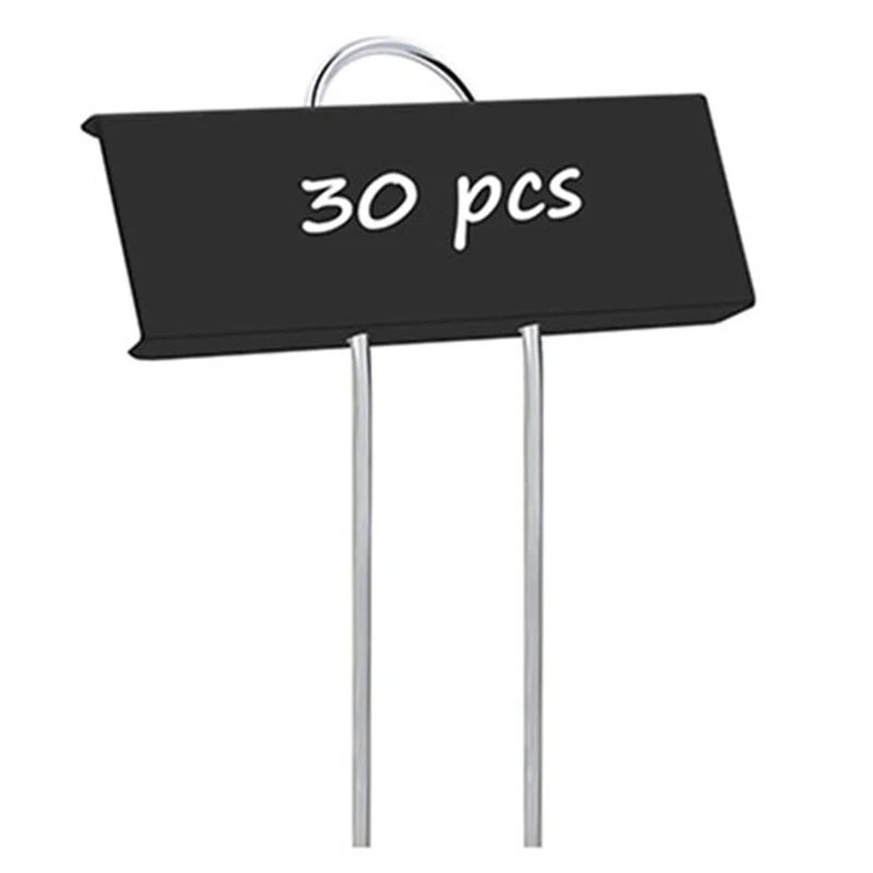 

Метки для растений, многоразовые этикетки для сада, овощей, трав, цветов, теплиц, черные, водонепроницаемые, 90 шт.