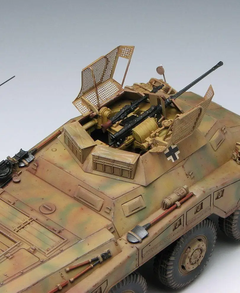 DRAGON 1/35 6298 Sd.Kfz.234/1 8-колесный швардеровщик Panzerspahwagen обновленный модельный комплект