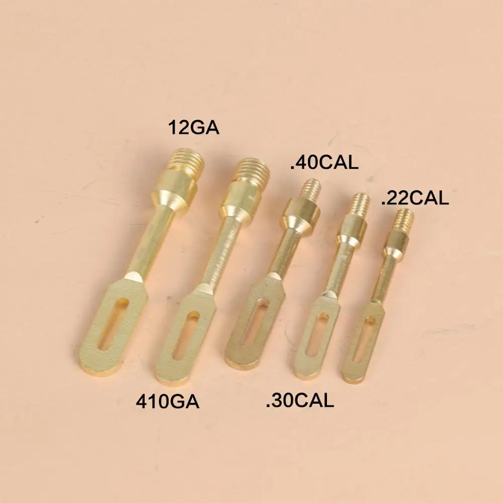 

Набор чистящих насадок для пистолета. 22 .30 .40 410GA 12GA, набор щёток, латунные насадки, заостренные заглушки, щелевые чистящие петли для пистолет...