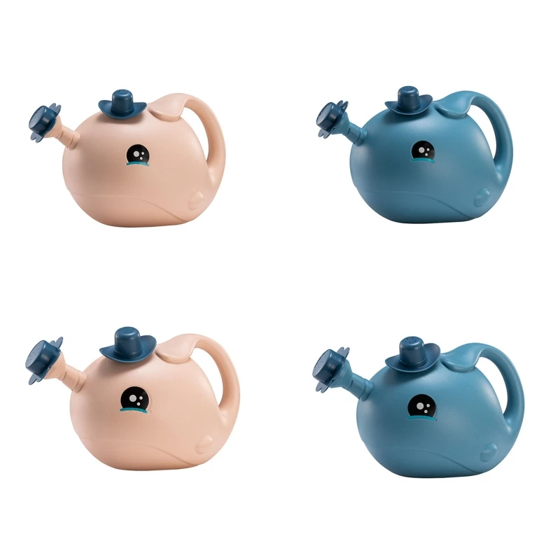 

Patio Balcony Flower Watering Pot Large Capacity Gardening Accessories Durable Anti Deformed Cartoon Whale Watering Can