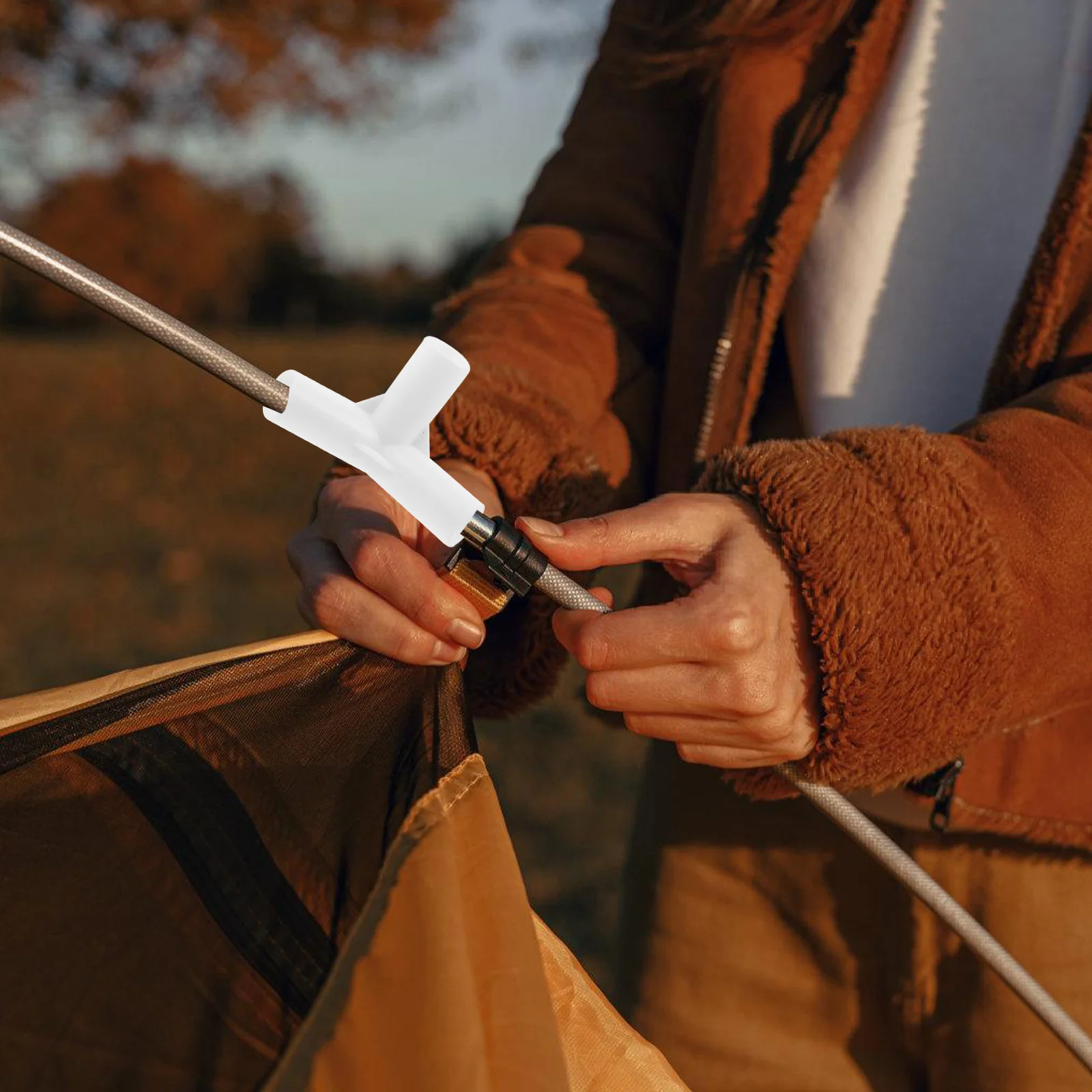 20 шт. аксессуары для соединения палатки стержень-адаптер фитинги труб