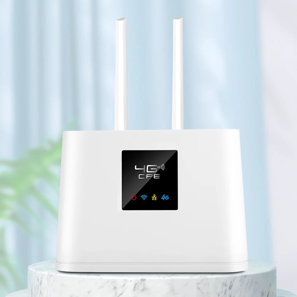 

Mobile 4G Router Wifi Detachable Antennas Wireless Internet 150Mbps for Home Office Business for Internet Gaming and Streaming