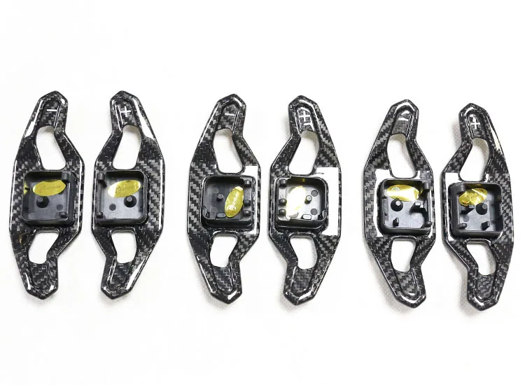 2 шт. рычаги руля из углеродного волокна для Audi S RS SQ Q 3 4 5 6 7 8