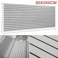 Нескользящее покрытие, имитирующее тиковую доску. Поставляется в виде самоклеящихся рулонов#5