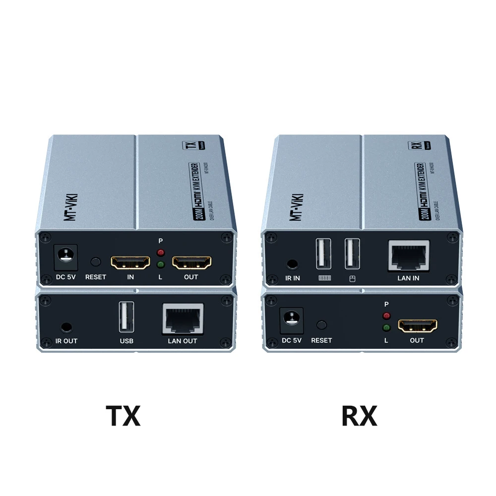 MT-VIKI 200 м HDMI KVM-удлинитель 1080P Удлините и USB через одинарный Cat6 UTP 650 футов MT-EHK200