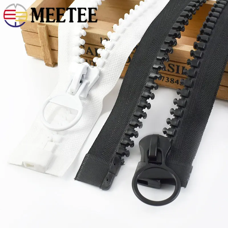 

1Pc 20# 75-150cm Resin Zipper Single/Double Slider Open-end Zippers Bag Pocket Tent Extra Large Zip Sewing Supplies Accessories