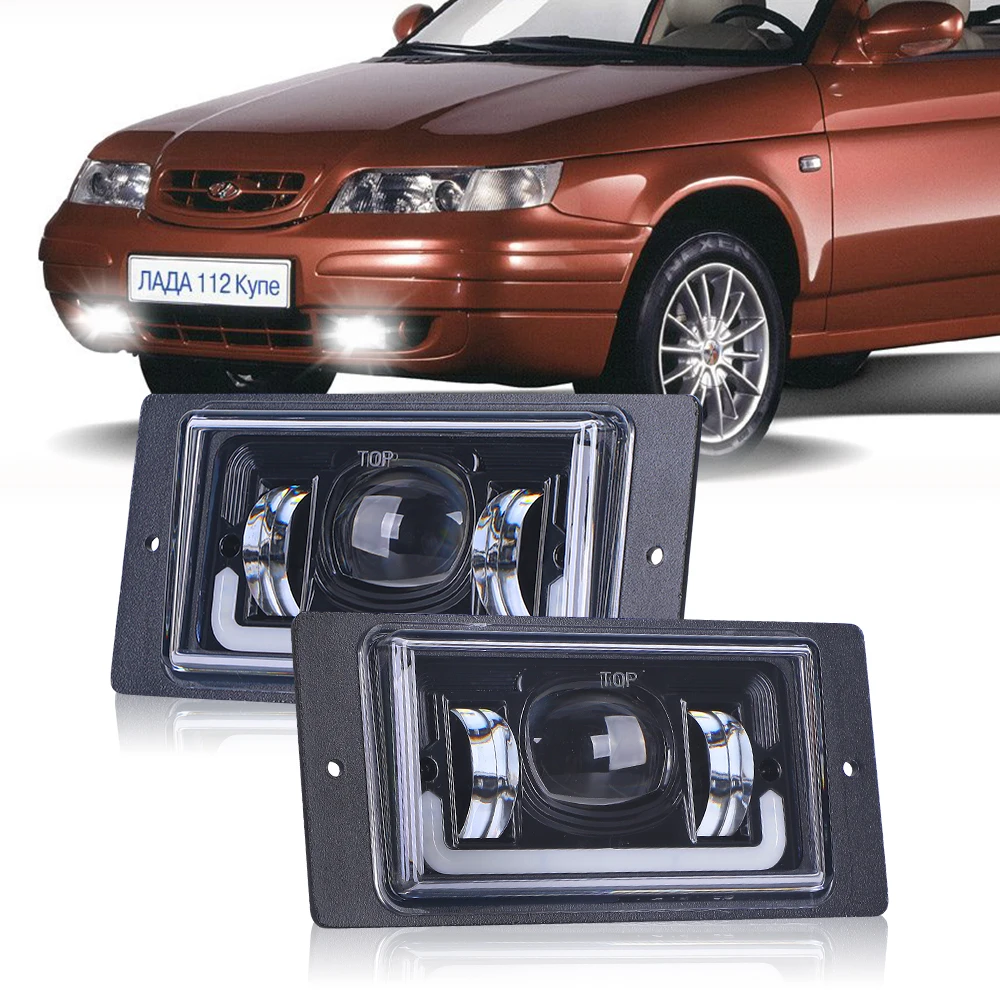 

Led Fog Lamp For Lada VAZ 2110-2115,VAZ, 2110, 2111, 2112, 2113, 2114, Car Accessories Anti-fog Fog Light,DRL For Cars
